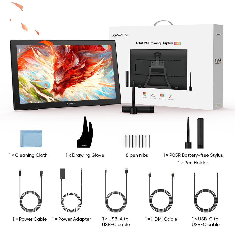 XPPen Artist 24 QHD 、TourBox Liteのセット Buy XPPen Artist 24 Tablet Online | XPPen India