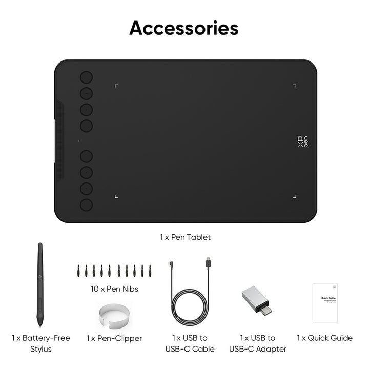 Pen Star 05 Xp Pen Clipper Buy Deco Mini Graphic Tablet XPPen India