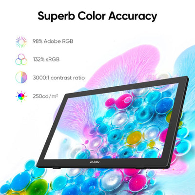  XPPen Artist 24 (FHD) Display Tablet with high colour accuracy