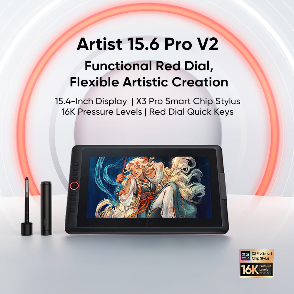 XP-PEN　Artist15,6 Buy ARTIST 15.6 Pro V2 Display Tablet | XPPen India