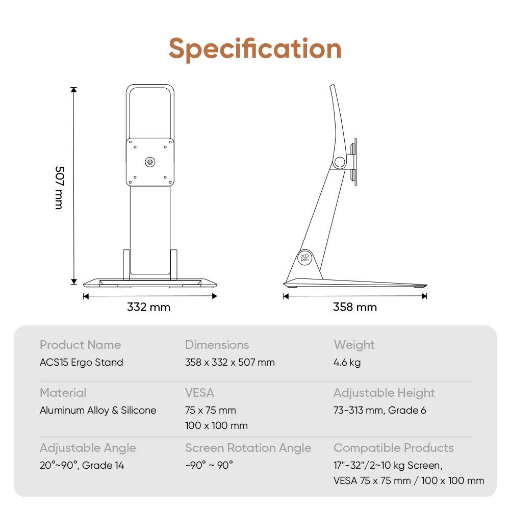 ACS15 Ergo Stand