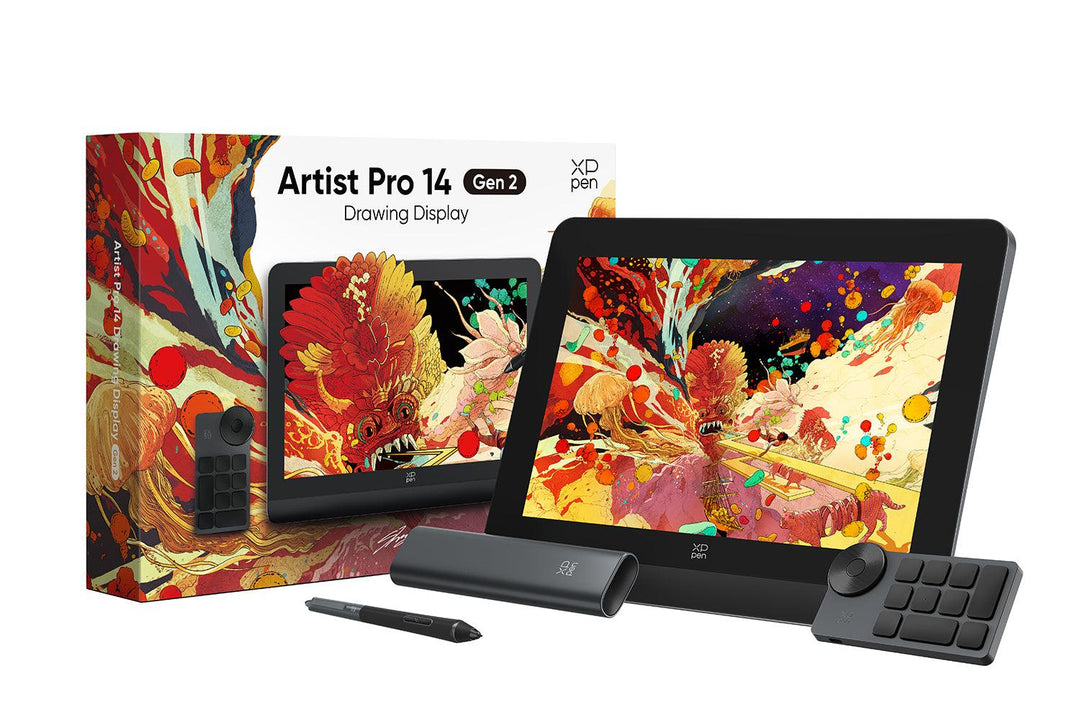 XP-Pen Artist Pro 14 Gen 2 本体 XPPen Artist Pro 14 Gen 2 Drawing Display | XPPen – XPPen India