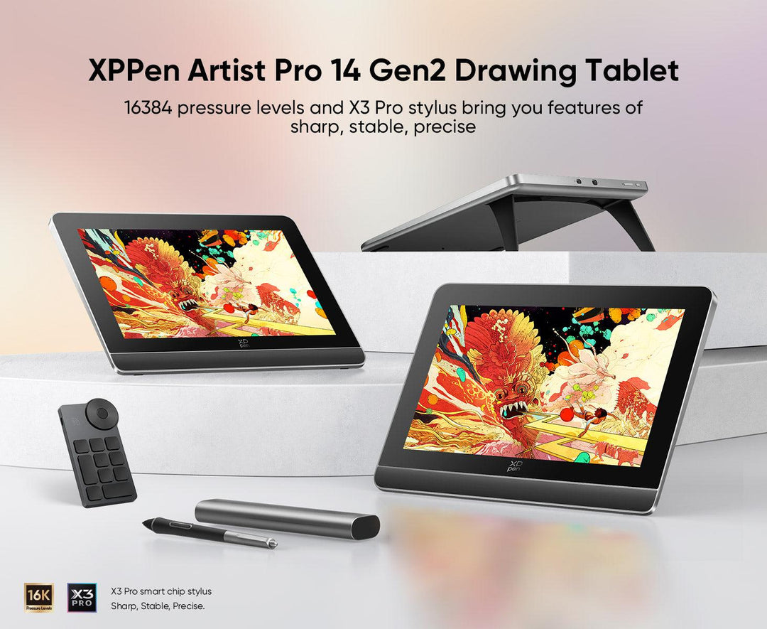 XPPen Artist Pro 14 Gen 2 Drawing Display | XPPen – XPPen India