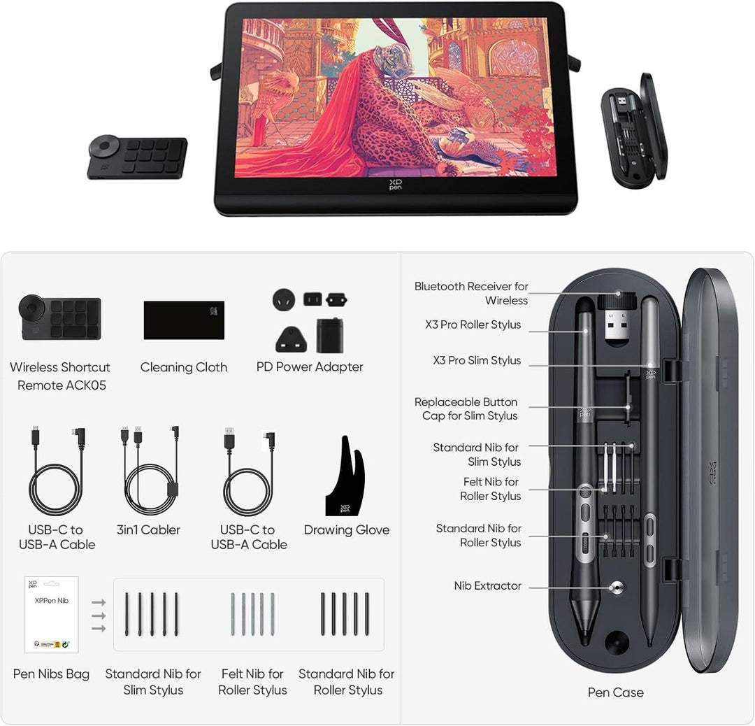 XPPen Artist Pro 19（Gen2） MD180UH 4K Artist Pro 19 (Gen 2) 4K Resolution | XP-Pen Official Store