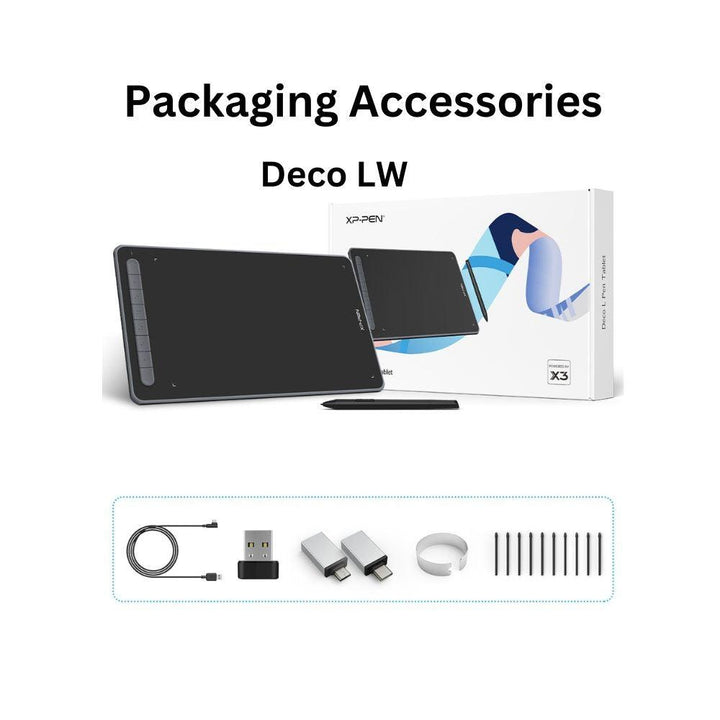 XPPen Deco L and Deco LW Graphic Tablets | XPPen – XPPen India