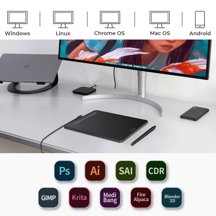 XPPen Deco M and Deco MW Graphic Tablets | XPPen – XPPen India