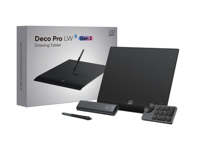 XPPen Deco Pro MW, LW, and XLW Gen 2 Drawing Tablets | XPPen – XPPen India