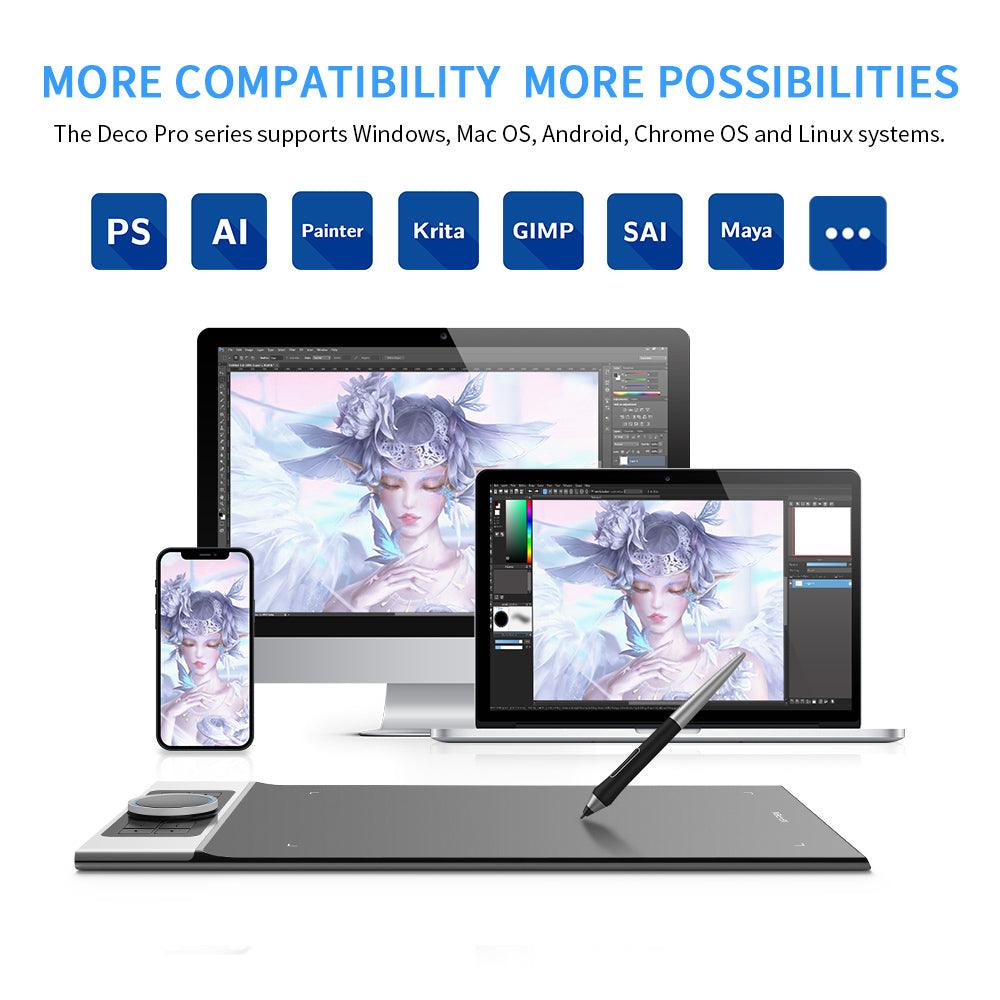 XPPen Deco Pro SW and Deco Pro MW Drawing Tablets | XPPen – XPPen