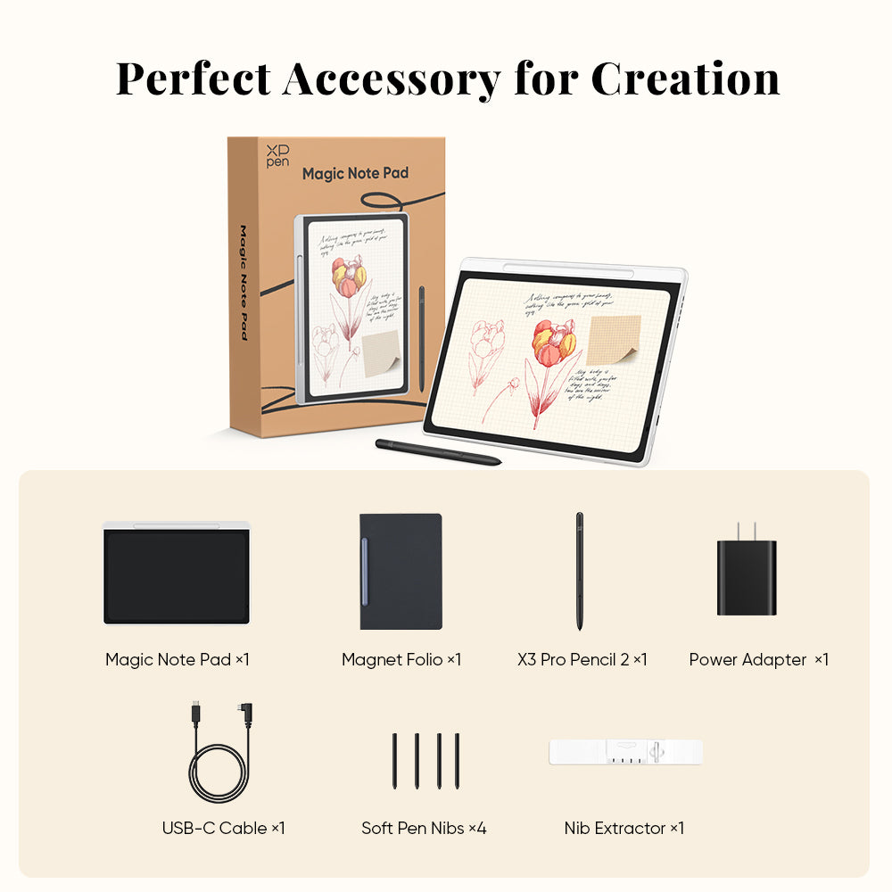 XPPen Magic Note Pad Smart Writing Pad | XPPen – XPPen India