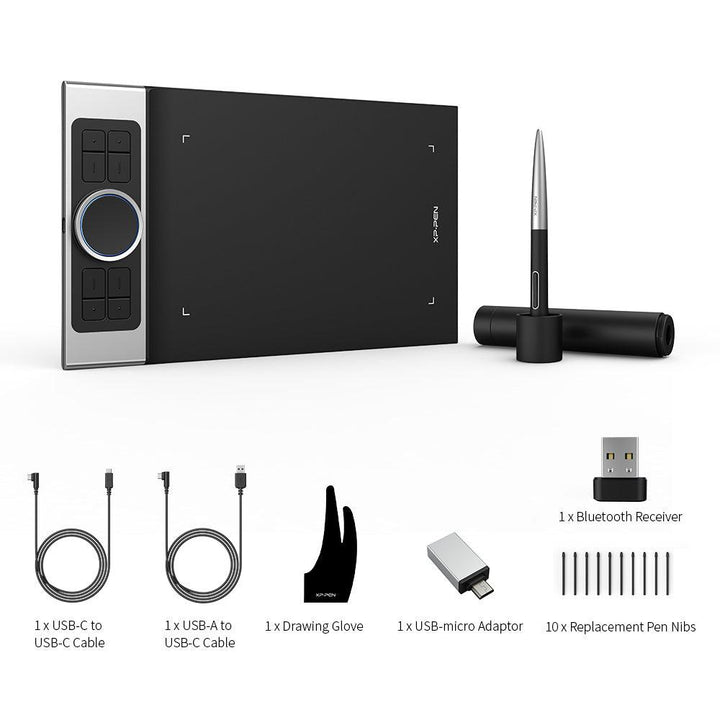 XPPen Deco Pro MW tableta gráfica con Bluetooth inalámbrico | Tienda  Oficial XPPen Latinoamérica